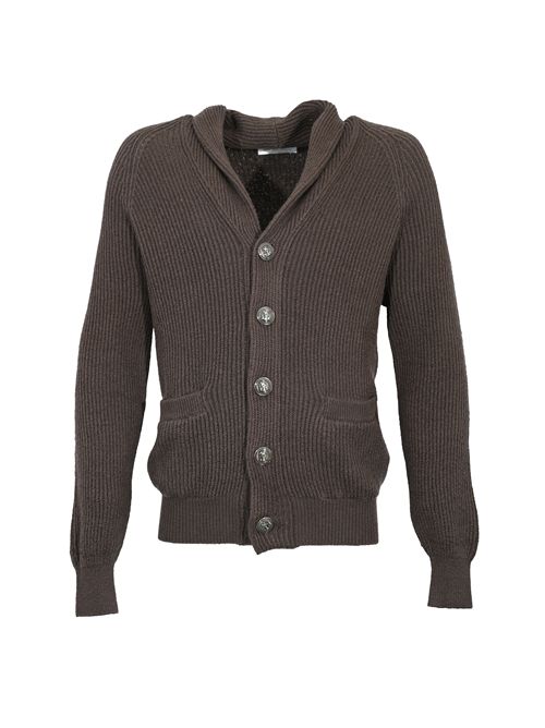 Cardigan in cotone a costine BRUNELLO CUCINELLI | MNI708606C2559